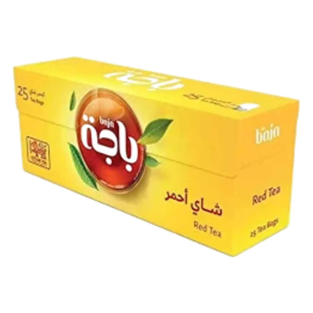 باجة شاي اسود ثقيل 25 كيس
