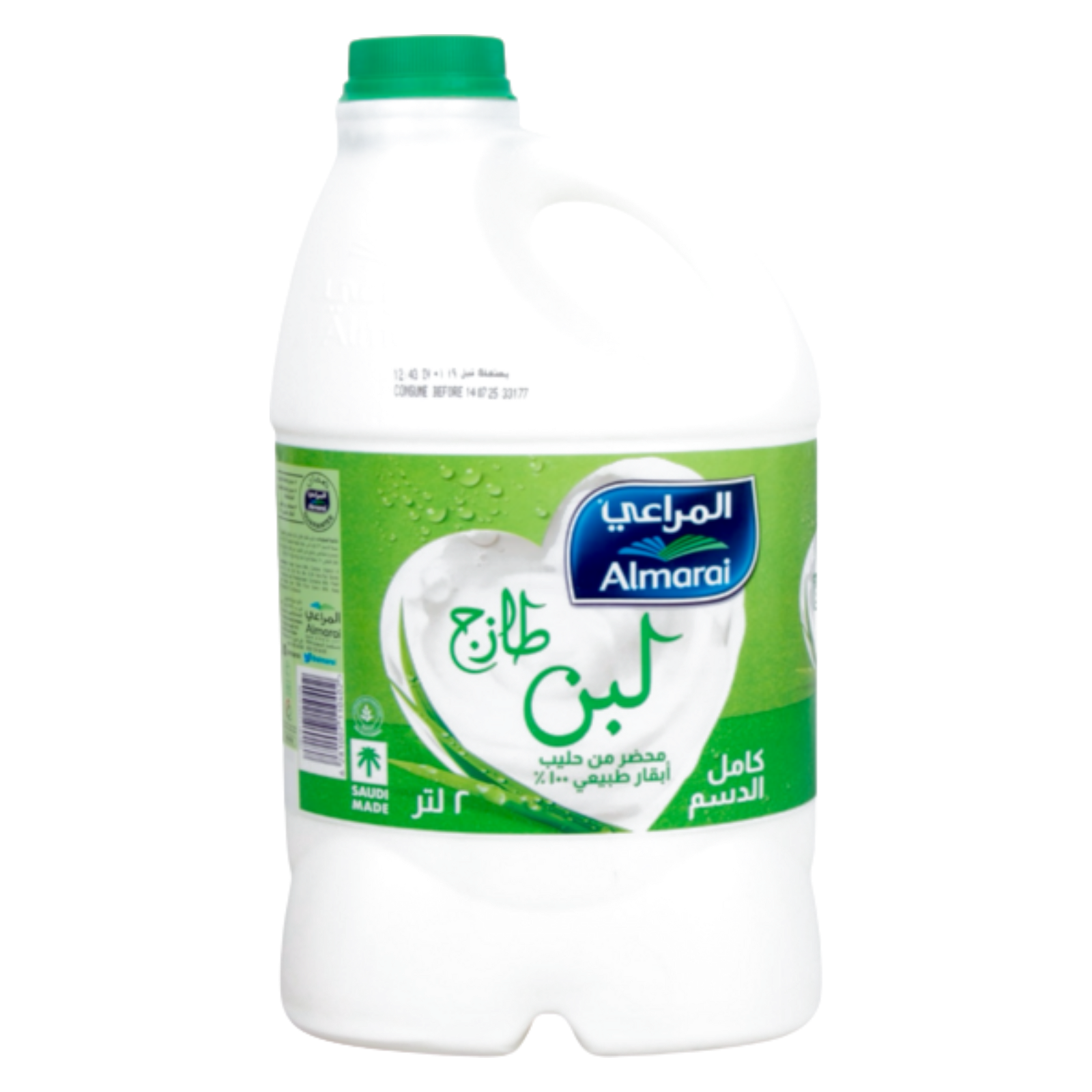 لبن المراعي كامل الدسم 2 لتر