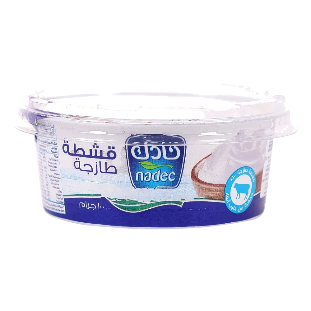 قشطة نادك طازجة كامل الدسم 100 جرام