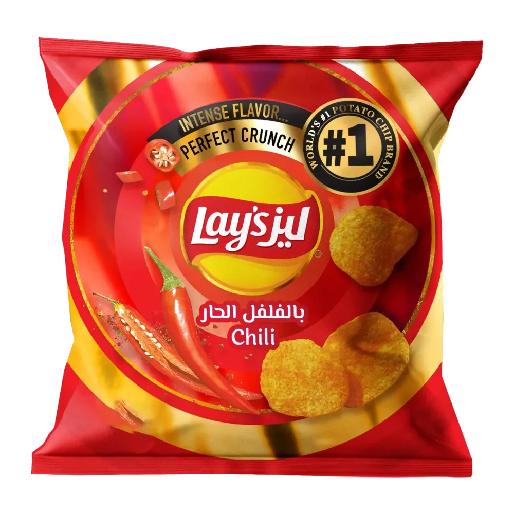 بطاطس ليز نكهة الفلفل الحار 11 جم × 21 ق